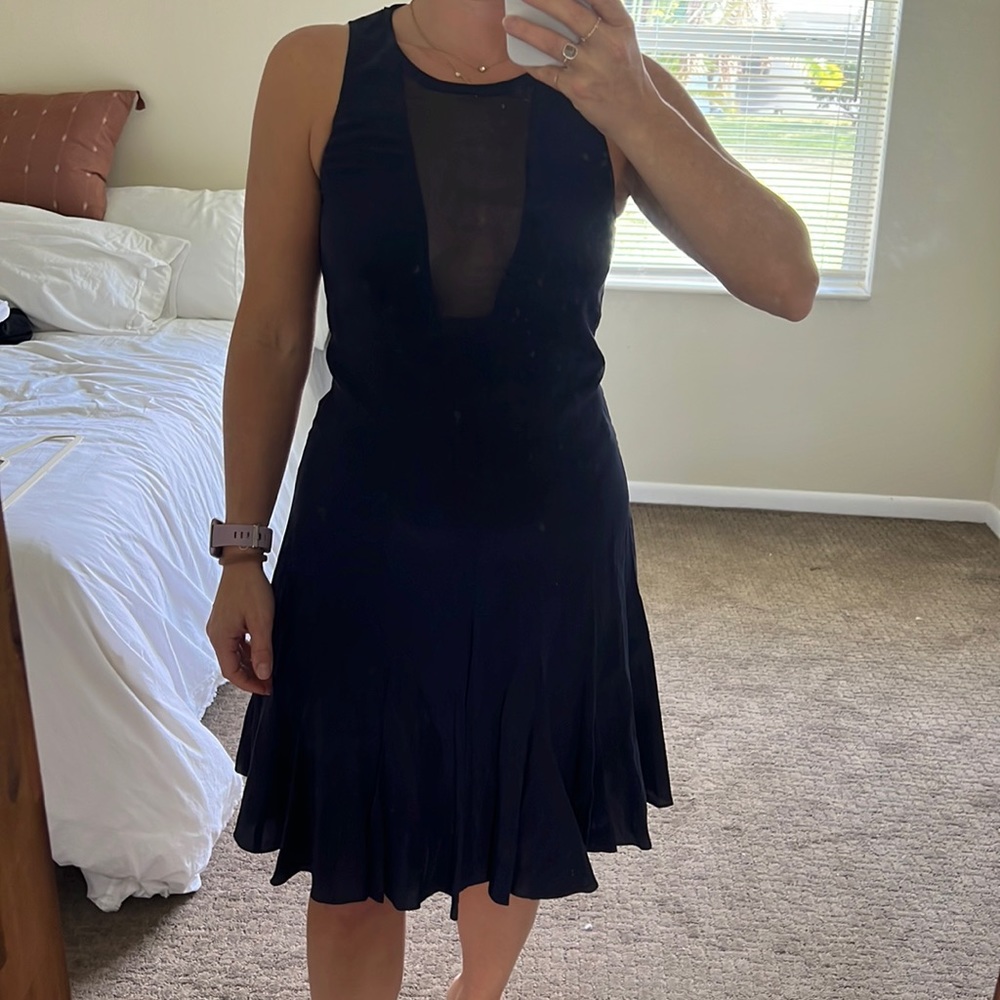Rebeca Taylor navy size 2 cocktail dress